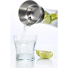 Hi Wasserkaraffe mit Ausgießer Transparent 1,2 L