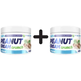 ALLNUTRITION 100 Peanut Cream, 500 g Dose, Crunch