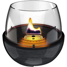 Kleining Tischfeuer Tulip Ø 18 cm Schwarz