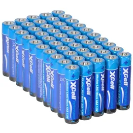 XCell 50x XCell AAA Micro Super Alkaline 1,5V Batterie