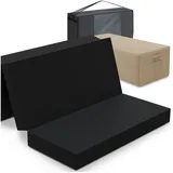 eloneo Klappmatratze 120 x 195 x 15 cm weich Polyester