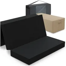 eloneo Klappmatratze 120 x 195 x 15 cm weich Polyester