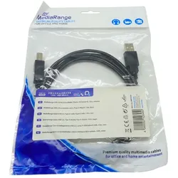 Media Range USB 2.0 Anschlusskabel MRCS101