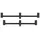 Fox International Fox Black Label Slim 3 Buzz Bars (220mm - 250mm) - Buzzer Bars, Rutanauflage, Rutenablage