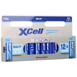 XCell Mignon (AA)-Batterie Alkali-Mangan 1.5 V 12 St.