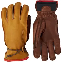 Hestra Wakayama 5-Finger Handschuhe Braun 8