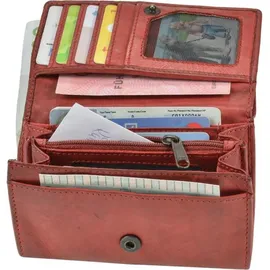 Bear Design Portemonnaie Damen rot