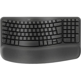Logitech Wave Keys for Business - Tastaturen - Deutsch - Grau