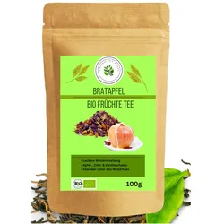 Linecase-Bratapfel Bio Früchte Tee| Tee Mischung 100 g