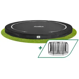 Salta Premium Ground 396 cm inkl. Sicherheitsnetz schwarz