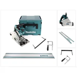 Makita DSP 600 ZJ Akku Tauchsäge 36V (2x 18V) ohne Akku + Führungsschiene + Parallelanschlag + Makpac