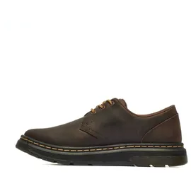 Dr. Martens Crewson Lo 3 Eye Schuhe Dark Brown Crazy Horse 44