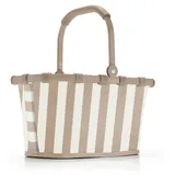 Reisenthel carrybag XS summerstripes coffee