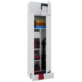 VCM Vandol Waschmaschinenschrank 70 x 238 x 40 cm weiß