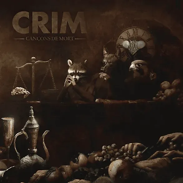 Crim - CANCONS DE MORT (Black Vinyl) (Vinyl)