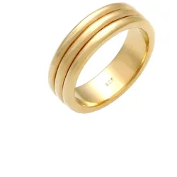 Elli PREMIUM Paarring Drei Ringe Trauring Hochzeit 925 Silber 64 Damen 