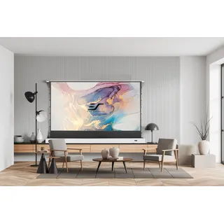 Kestrel – CLR – Motor  Projektionsleinwand-Kestrel Tab-Tension CLR Electric floor-up projection screen-Elite Screens, Beamer Leinwand, Projektionsleinwand, Heimkino CLR5 / Widescreen 16:9) / 101" (224 x 126 cm)