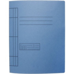 Otto Office Hefter, aus Recyclingkarton, Format DIN A4, bis 250 Blatt blau