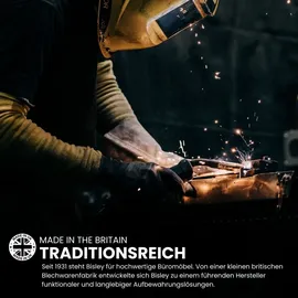 BISLEY Schreibtisch Cito Ahorn