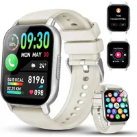 Smartwatch Damen Herren 1.91" HD Fitnessuhr Telefonfunktion 112 Sportmodi IP68