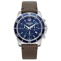 Roamer Nautic Chrono 100 Leder 43 mm 862837-41-45-02