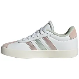 Adidas Vl Court 3.0 Cloud White / Linen Green Metallic / Sandy Pink Metallic 33