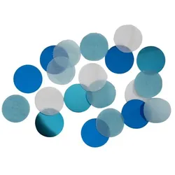 Konfetti hellblau blau