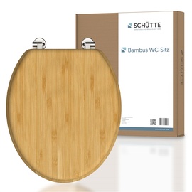 Schütte WC-Sitz »NATURAL BAMBOO, Bambus oval - braun