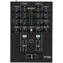 Omnitronic PM-202F 2-Kanal-DJ-Mixer mit Filter
