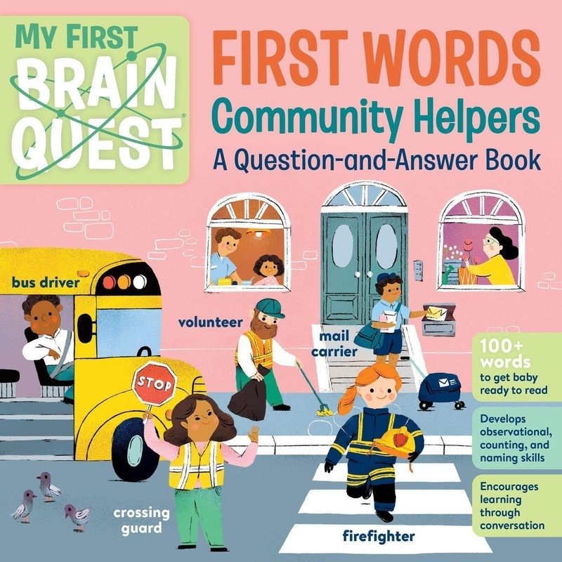 My First Brain Quest First Words: Community Helpers, Pappband