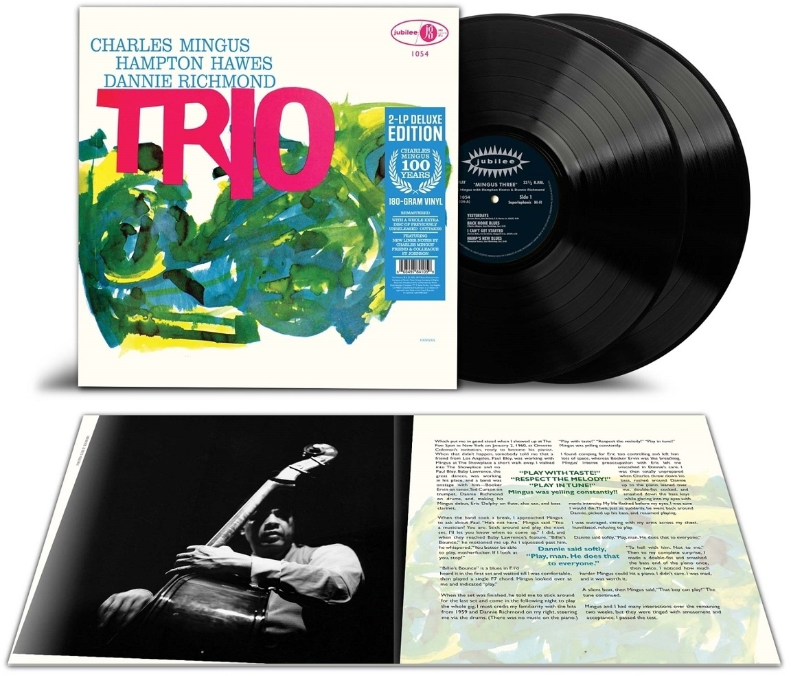 Mingus Three (Vinyl) - Charles feat.Hawes Hampton Mingus & Richmond Dannie. (LP)
