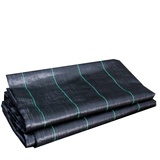 Wickey Spielturm Zubehör Unkrautvlies 200x200cm für Sandkasten SCHWARZ NO SIZE
