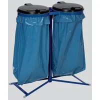 VAR Doppel Müllsackhalter Müllsackständer Abfallbehälter 10222 für 2 Säcke