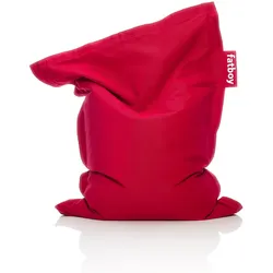 Fatboy - Junior Sitzsack Stonewashed, rot