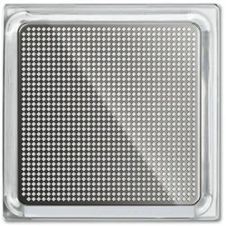BUSCH JAEGER 2CKA001510A0020, Eingelassene Lichtabdeckung, Wand, Grau, 2067/11 U