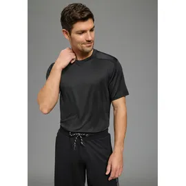 Ocean Sportswear Funktionsshirt atmungsaktiv, quick dry Grau/Schwarz/Weiß L (52/54)