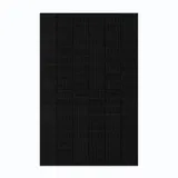JA Solar 450W Glas-Glas Full-Black Photovoltaikmodul JAM54D41-450/LB, EVO2, bifazial, Front komplett schwarz