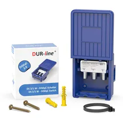 DUR-line DS 2/1 W - DiSEqC-Schalter