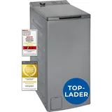 Exquisit LTO51207-030A Toplader silber (7,5 kg, 1200 U/min)