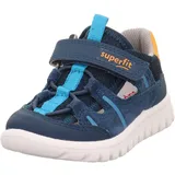 superfit Jungen Sport7 Mini Sneaker, Blau Orange 8000, 33 EU Weit
