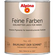 Alpina Feine Farben Lack 750 ml No. 43 baukunst der sonne