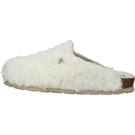 ROHDE Damen Pantoffel Hausschuh Plüsch Alba 6063, Größe:37 EU, Farbe:Beige - Beige