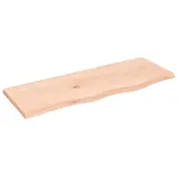 vidaXL Waschtischplatte 80x30x2 cm Massivholz Unbehandelt