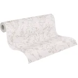 A.S. Création Vliestapete Floral 10 m x 0,64 m 395461 Rosa/Grau