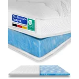 Premium Plus Gel Topper Matratzenauflage Gelschaum Topper 180x200 cm 8 cm