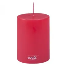 Sovie CANDLES Stumpenkerze 100 mm rot