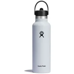 Hydro Flask Hydration Standard Flex Straw Cap Trinkflasche 621 ml white