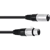Omnitronic XLR Kabel 5pol 5,0m (sw)