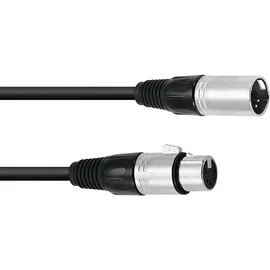 Omnitronic XLR Kabel 5pol 5,0m (sw)