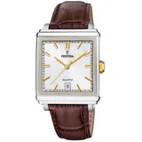 Festina ON THE SQUARE F20681/4 Leder 33,3 mm